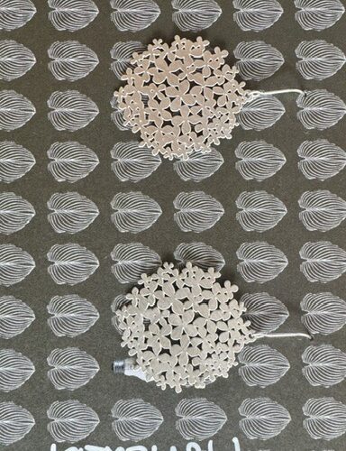 ohrringe hortensia / annabella edelstahl mit 3 facher vergoldung 3cm
