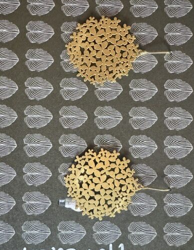 ohrringe hortensia / annabella edelstahl mit 3 facher vergoldung 3cm